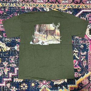 Vintage Deer‎ T-Shirt Size Large